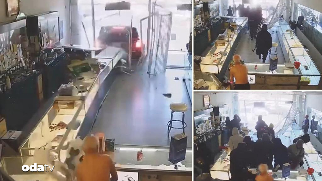 akil almaz soygun arabayla dukkana girip yagmaladilar KMbWeUaj