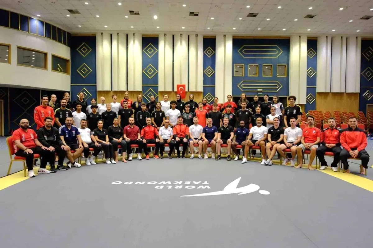 taekwondo takimlari ankarada ortak kamp EFDENkHY