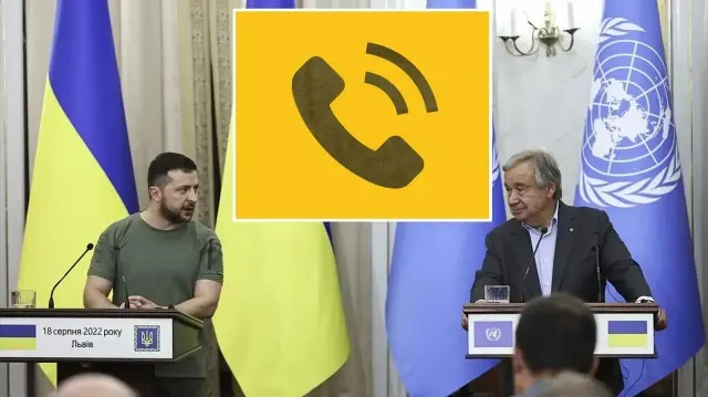 bm genel sekreteri guterres ile ukrayna devlet baskani zelenski telefon gorusmesi gerceklestirdi ODgAh7O2