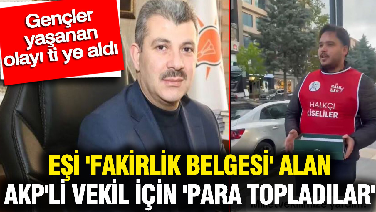 AKP’li Hüseyin Altınsoy’a ‘Fakirlik Belgesi’ İle Protesto: Gençlerden İronik Para Toplama Eylemi