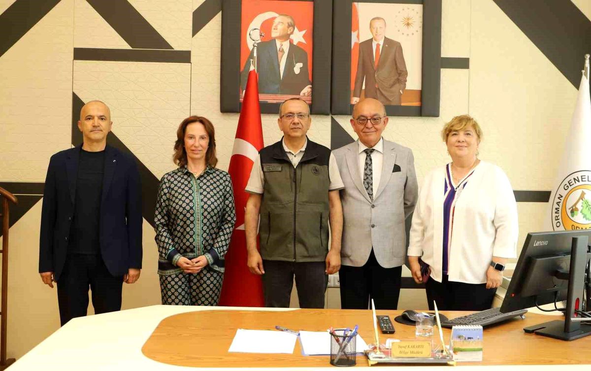 Kütahya’dan Orman Müdürü’ne Ziyaret